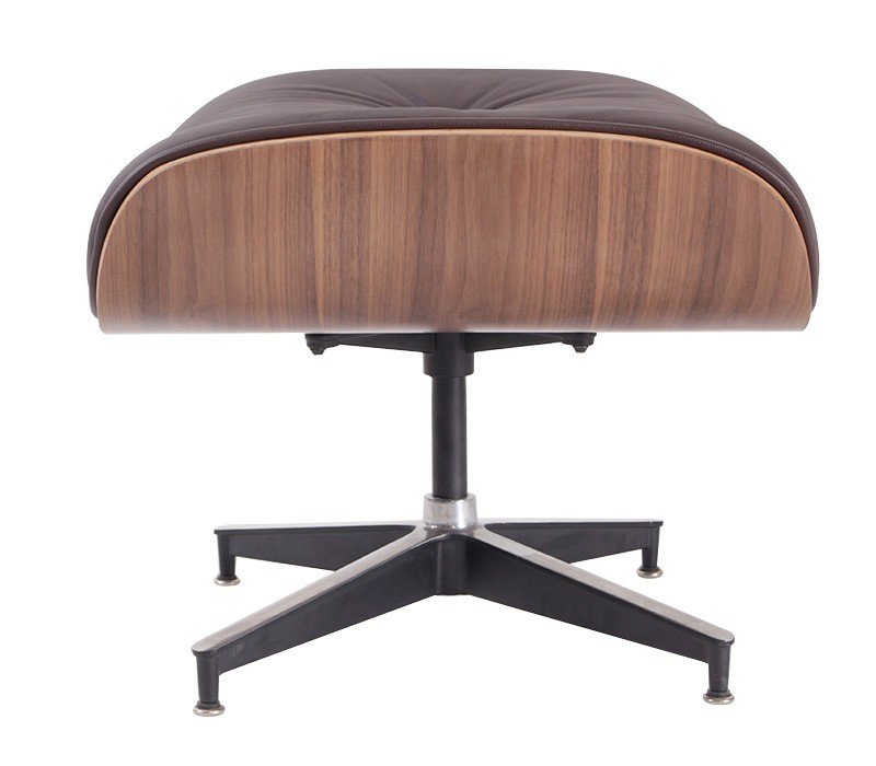 Dark brown eames ottoman replica