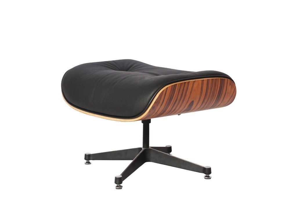 Rosewood Eames Ottoman Replica