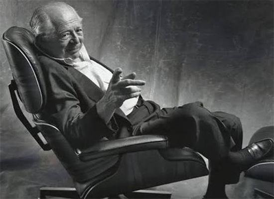 Film director Billy Wilder, who received the first Eames lounge chair in 1956