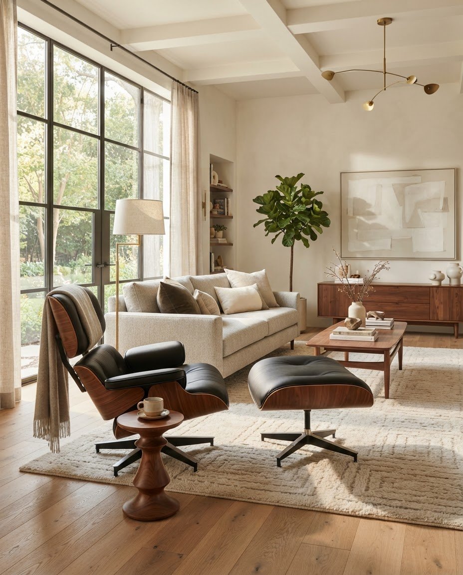 Eames lounge chair replicas